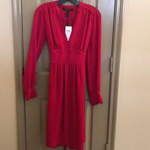 BCBG Maxazaria | Sangria Fabiana Long Sleeve Dress